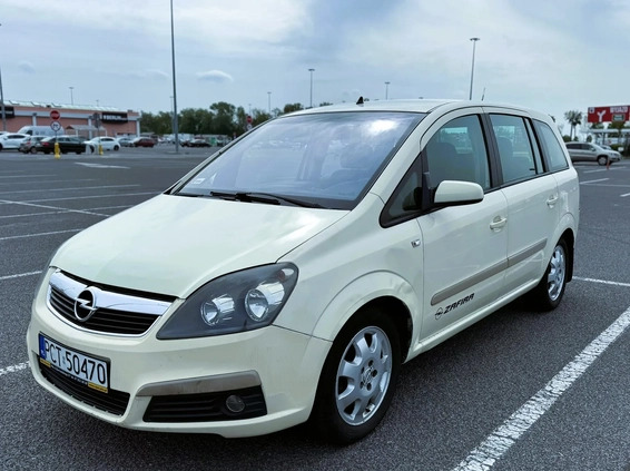 Opel Zafira cena 9300 przebieg: 267000, rok produkcji 2007 z Poznań małe 254